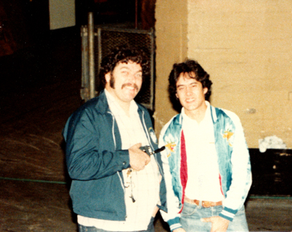 Jiom McCandless and AJ at Cow Palace 1981